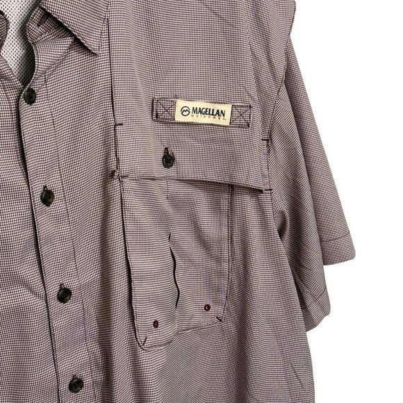 Magellan Outdoors Men's Aransas Pass Heather Short Sleeve Fishing Shirt - XXL - Picture 3 of 6